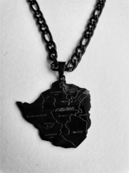 Zimbabwe Pendant Black