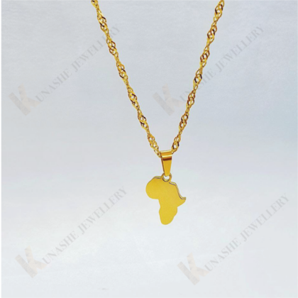 Mini Africa Gold pendant